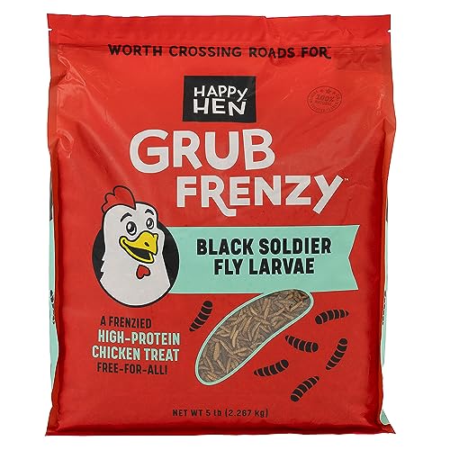 Happy Hen Grub Frenzy 5 lb Treats para Gallinas