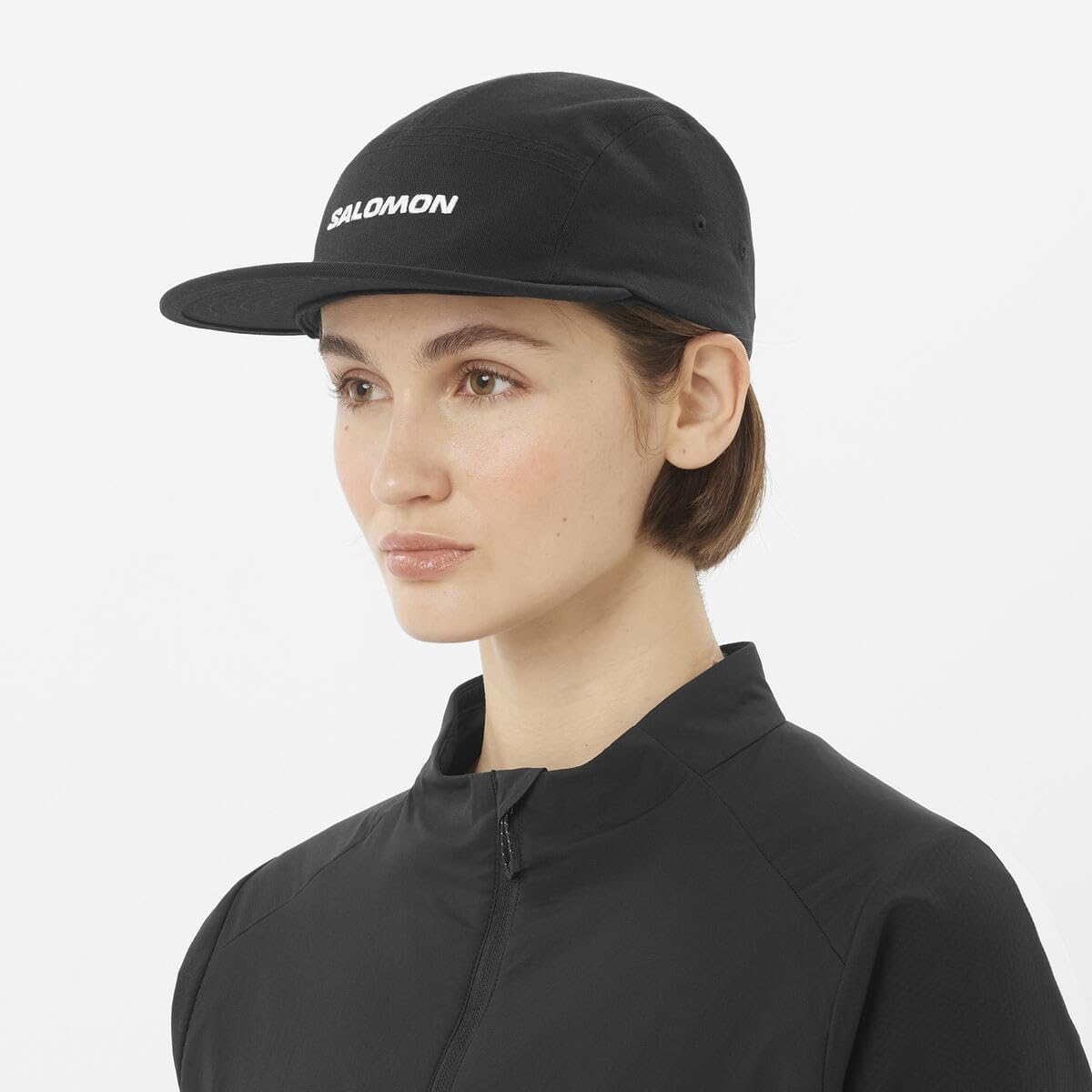 Cappellino Salomon Logo a 5 Pannelli, Versatile da Indossare Tutti i Giorni, Comfort in Morbido Cotone Traspirante, vestibilità Regolabile