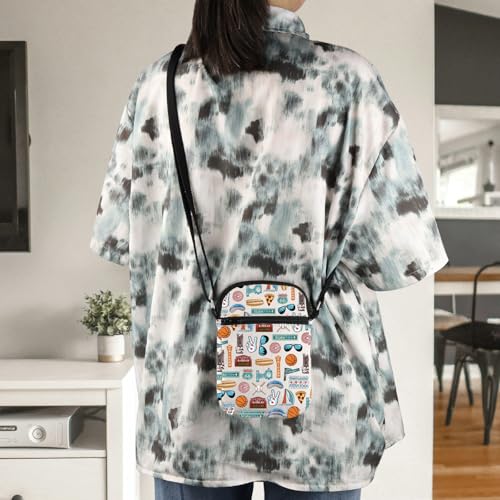 WCGXKO Chicago Gifts Life Is Better In Chicago Souvenirs Crossbody Bag For Women Chicago Travel Trip Gift4