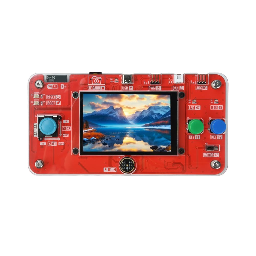 Scheda di sviluppo LCD da 3,5" Dimensioni e contenuto