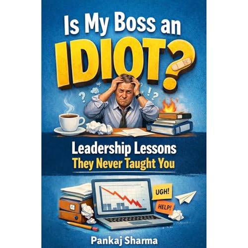 Is My Boss an Idiot? Leadership Lessons They Never Taught You Audiolibro Por Pankaj Sharma arte de portada