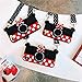 iPhone 7 Plus Case, MC Fashion Cute 3D Minnie Mouse Polka Dots Camera Case for Teens Girls Women, Shockproof and Protective Soft Silicone Phone Case for Apple iPhone 7 Plus/ 8 Plus (5.5-Inch)