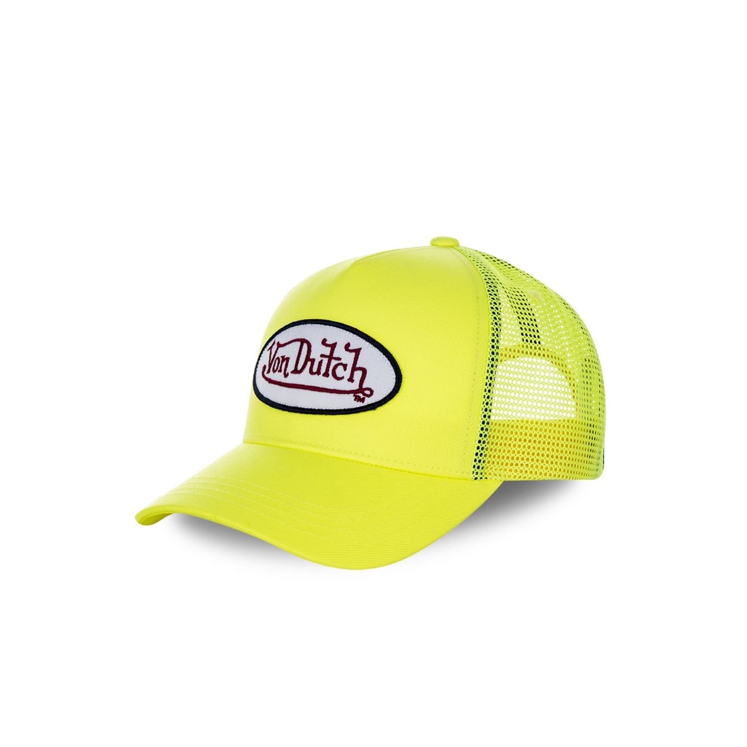 Von Dutch Men's Amarillo. Caps/Trucker Cap Trucker Yellow Adjustable