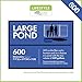 Pennington Aquagarden, Inpond 5 in 1 Pond & Water Pump, Filter, UV Clarifier, LED Spotlight and Fountain, All in One solution for a Clean, Clear, and Beautiful pond, for Ponds up to 600 Gallons