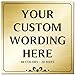 Custom Sign For Wall Custom Signs For Outside Outdoor Metal Home Door Sign Personalized Engraved Plaque Customized Door Name Plate Office Customizable Make Your Own Sign