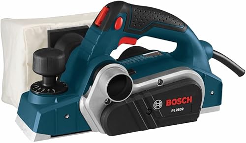 Miniatura 4 de BOSCH PL2632K - Cepilladora de mano para carpintería de 3-14 pulgadas con estuche de transporte