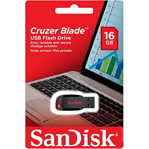 Sandisk Cruzer Blade 16 GB Utility Pendrive