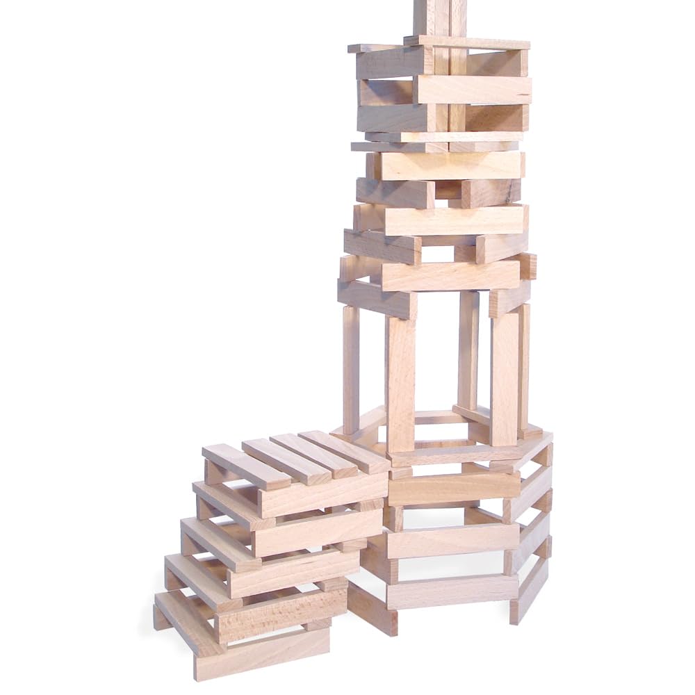 Vilac - Batibloc Classic, 200 Piezas en Madera Maciza (2134)