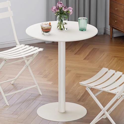 Mesa de bar moderna mesa redonda de cóctel para cocina, desayuno, mesa de comedor, café y té, mesa de pub para espacios pequeños