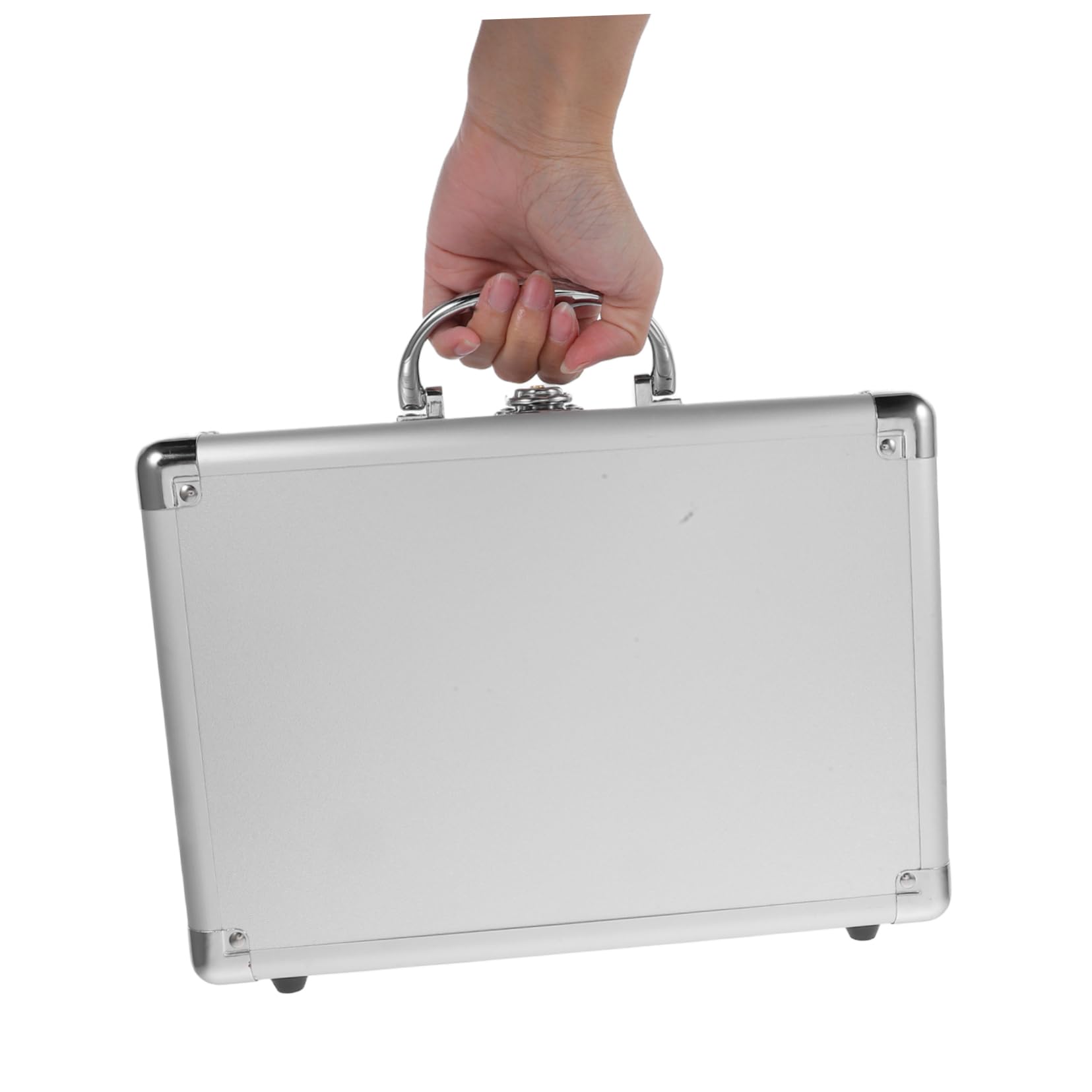 Homoyoyo Mallette Alliage Aluminium Mallette Métallique Rigide Et Solide pour Outils Et Accessoires