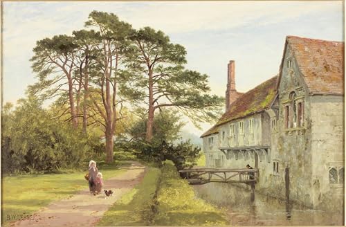 Tableaux toile Igtham Moat Benjamin Williams Leader pour habiller un grand mur vide 60x90cm