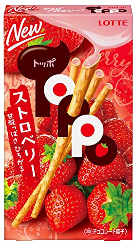 ロッテ ストロベリートッポ 2袋入×10個