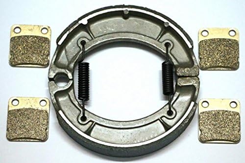 Kit Plaquettes De Frein Moto SJSJJAH - Pour Imperial 400 2018-2023 - Avant Et Arrière - Matériau Semi-métallique, Performance élevée, Faible Bruit