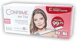 Teste de Gravidez em Tira, Confirme, Multicolorido