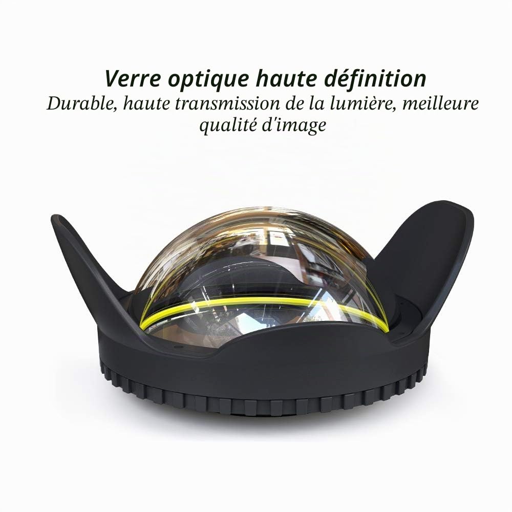 Sea frogs Lentille de Correction d 'humidité à Grand Angle pour boîtier sous - Marin (Adaptateur Circulaire 67mm)
