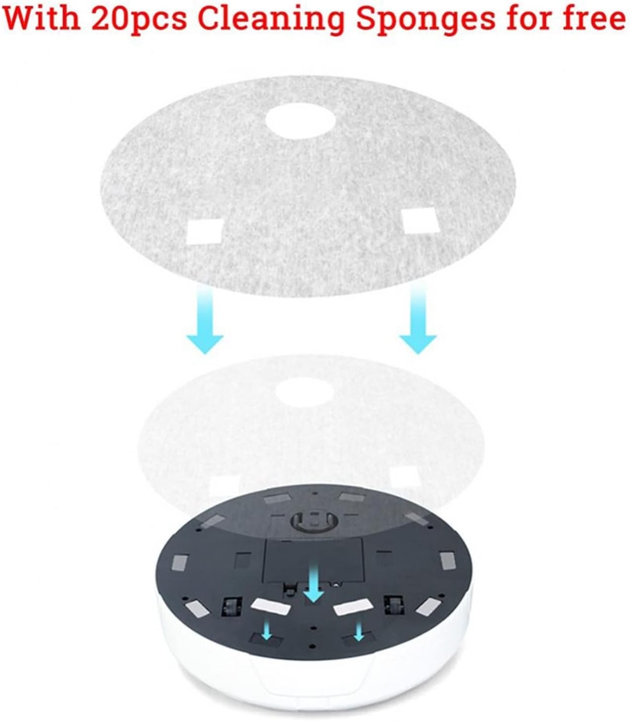 Robot mop Robot Vacuum Cleaner Auto Rechargeable Smart Sweeping Robot Dry Wet Sweeping Vacuum Cleaner Home Smart Floor Cleaner (Color : Black)
