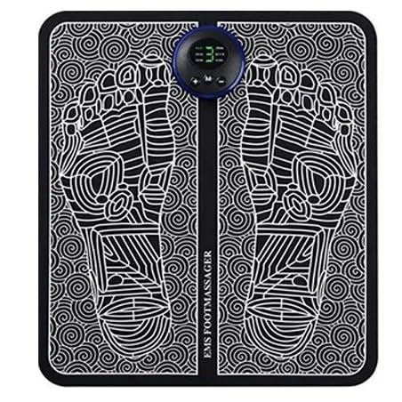 EMS Foot Massager Mat, 8 Modes, 19 Intensity Levels, LED Display, USB Charging, Reflexology Pad-image-32