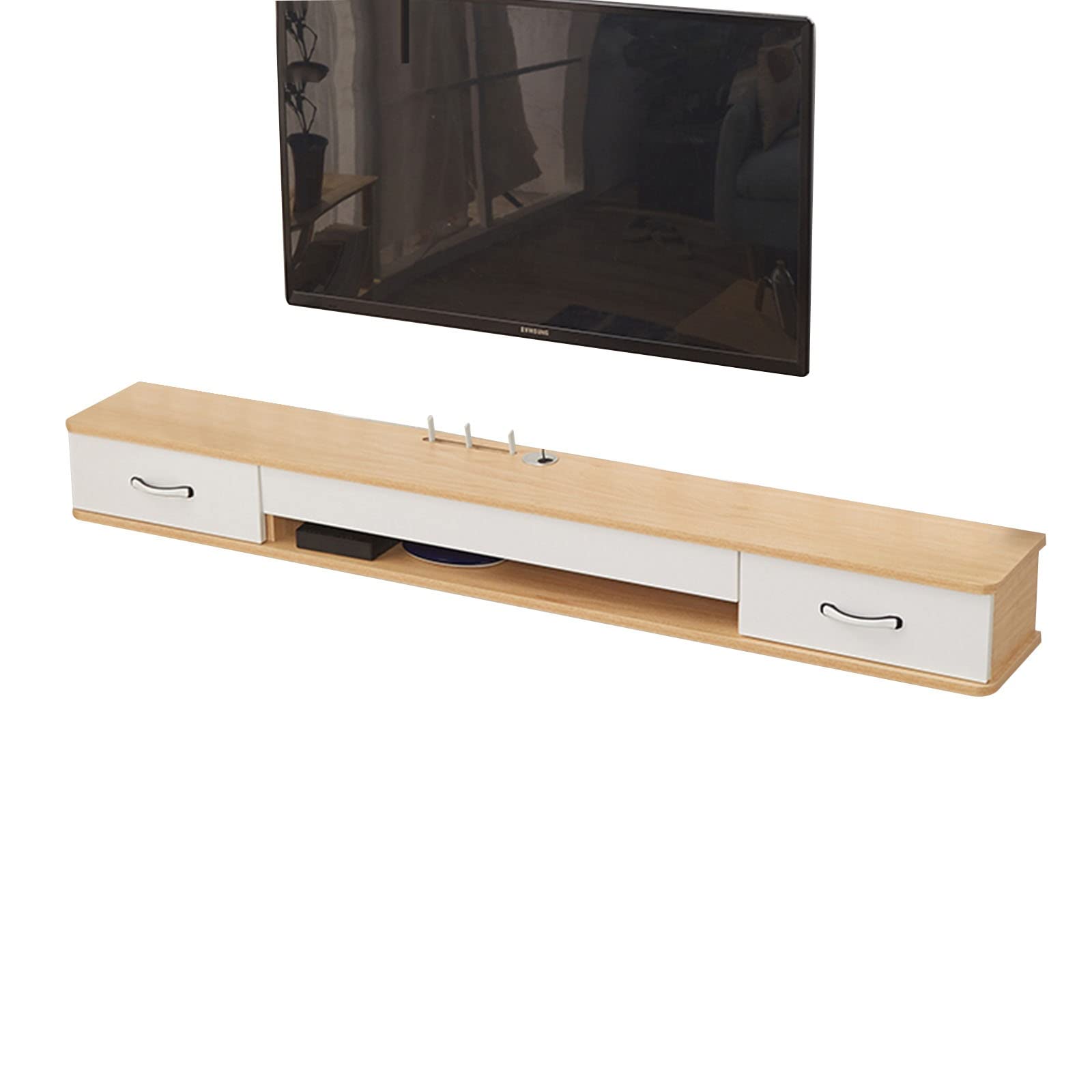 Buy wall ed tv unit Floating TV Stand 100/120/140cm Wall ed Under TV