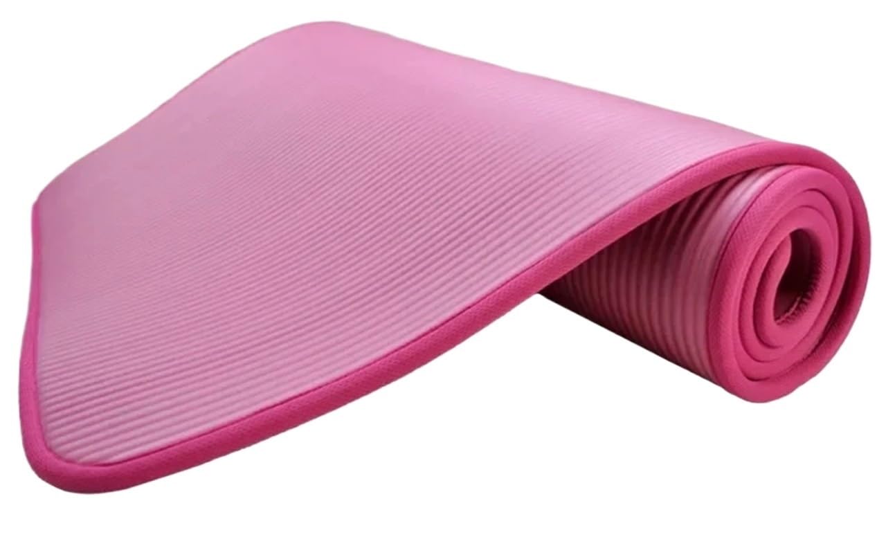 Tappetino Yoga Tappetini yoga extra spessi da 10 mm for esercizi antiscivolo for principianti for pastiglie meditazione Pilates Fitness GYM