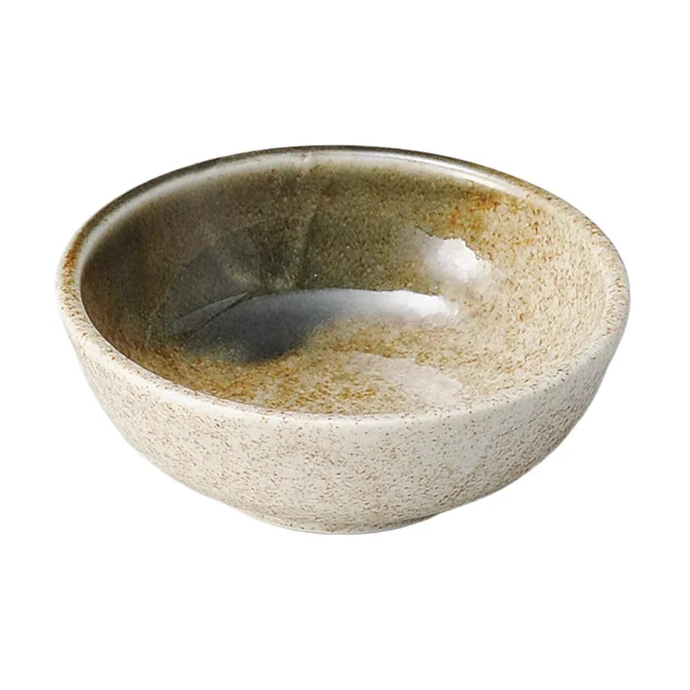 Amazon.co.jp: 織部吹砂茶2.8ボール | 小付 [ 9.5×3.5