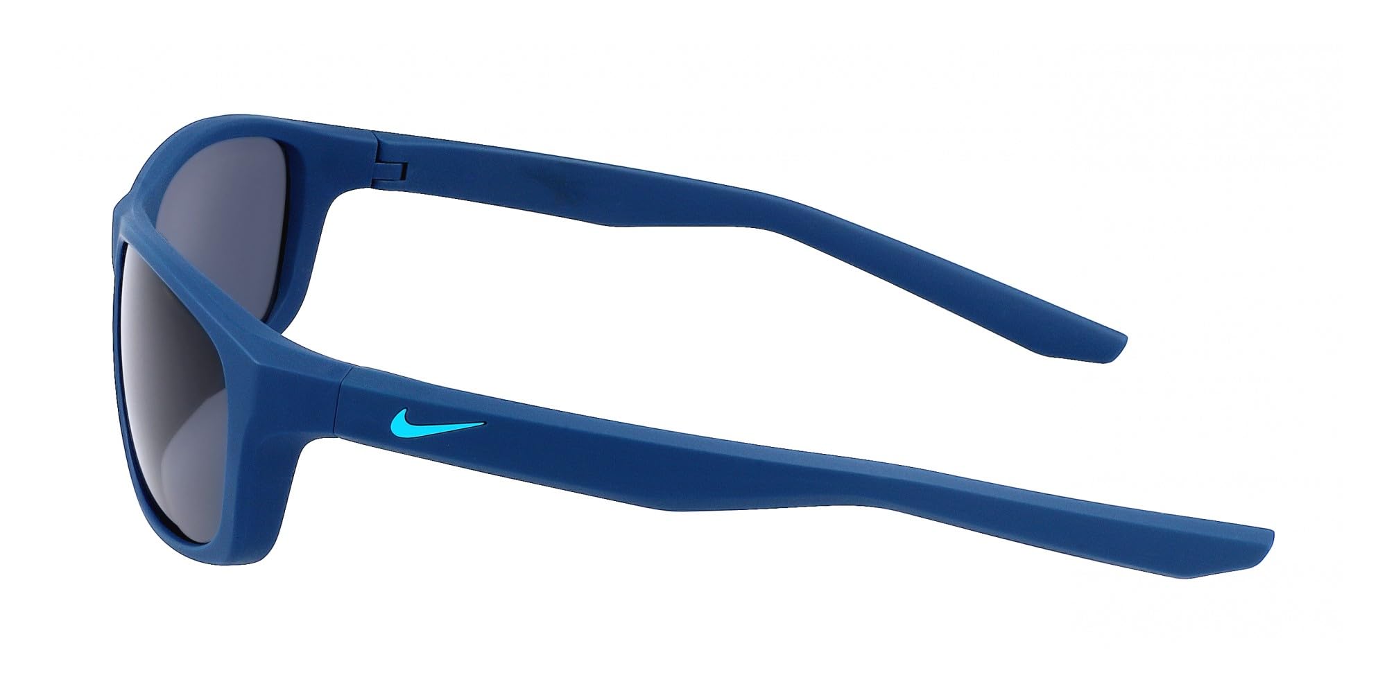 NIKE Occhiali da sole LYNK N IU8025X - Rettangolare attivo, Lente 57 mm, MATTE SPACE BLUE/DARK GREY /