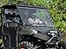 SuperATV Heavy Duty Clear Full Windshield for 2016+ Polaris Ranger Full-Size 570 / 570 Crew | 1/4