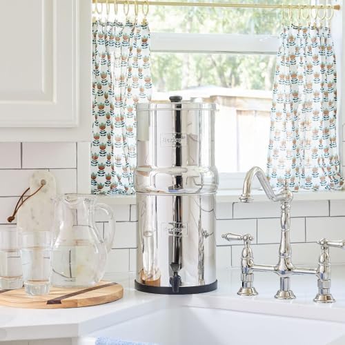 Big Berkey Gravity-Fed Stainless Steel Countertop Water Filter Sy...