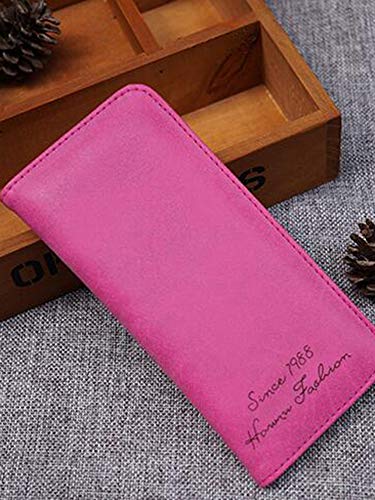 pedkit Mulheres Carteira Bifold PU Letras de Couro do Parafuso Prisioneiro Imprimir Titular do cartã