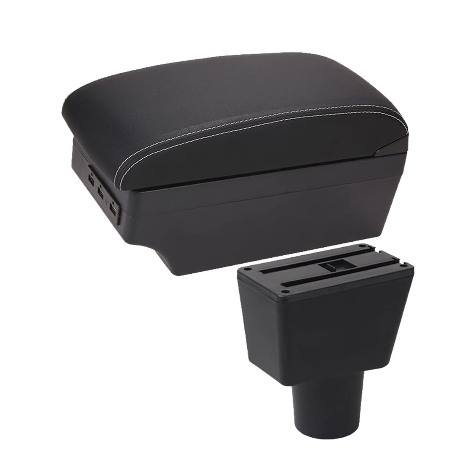For LADA For XRAY Armrest Box Car Armrest Central Storage Box Retrofit Parts Car Accessories Interior Parts(A3 7USB)