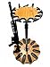 Winchester RASW003 Run Around Susan™ Deluxe Wooden Spinning Rotating 12-Gun Rack Stand, Wood Grain (12-Gun Capacity, Rifle Rack, Gun Storage, Gun Accessories)