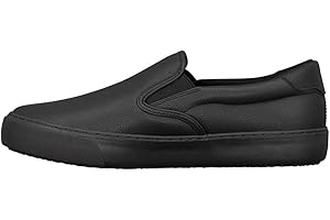 Tredsafe Men's Clipper Classic Slip-On Slip-Resistant Work Sneakers: Safety and Comfort United