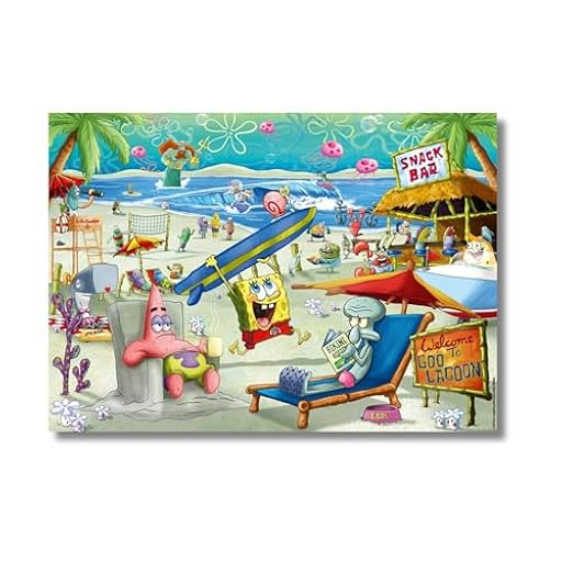 Ravensburger - Puzzle 1000 Spongebob | Puzzle Adultos 50x70 | Puzzle 1000 Piezas | Rompecabezas Adultos | Ideas Regalo | Ya disponible en tu tienda friki favorita! En mundofriki.es!