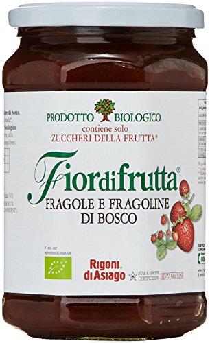 Rigoni Di Asiago Confitura De Fresas Y Fresas Silvestres Fiordifrutta 630g Cover