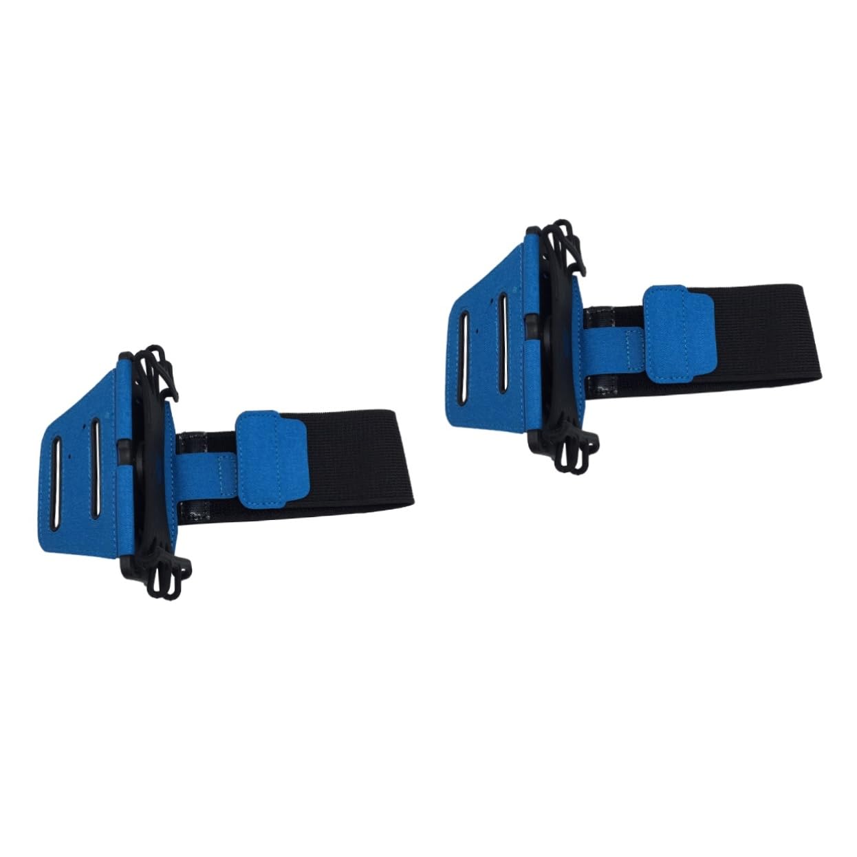 Gadpiparty 2pezzi Supporto Per Telefono Mobile Con Cinghia Per Sport All Aperto e Corsa Colore Blu Compatibile Con Tutti Gli Smartphone