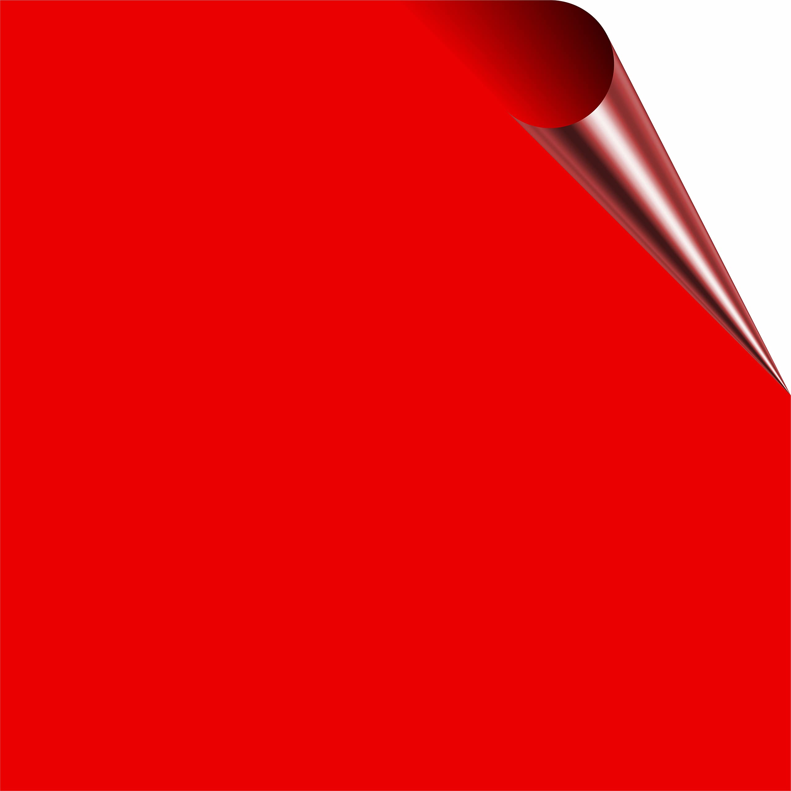 Gloss Tile Stickers for 15cm x 15cm / 150mm x 150mm / 6 Inch Waterproof for Kitchen, Splashback, for Bathroom, Self Adhesive, Peel and Stick On, Removable (25, Red)