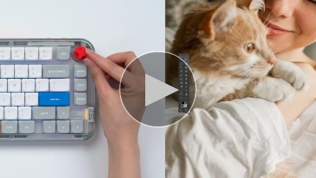 Amazon.com: nuphy Kick75 Wireless Low Profile Keyboard with