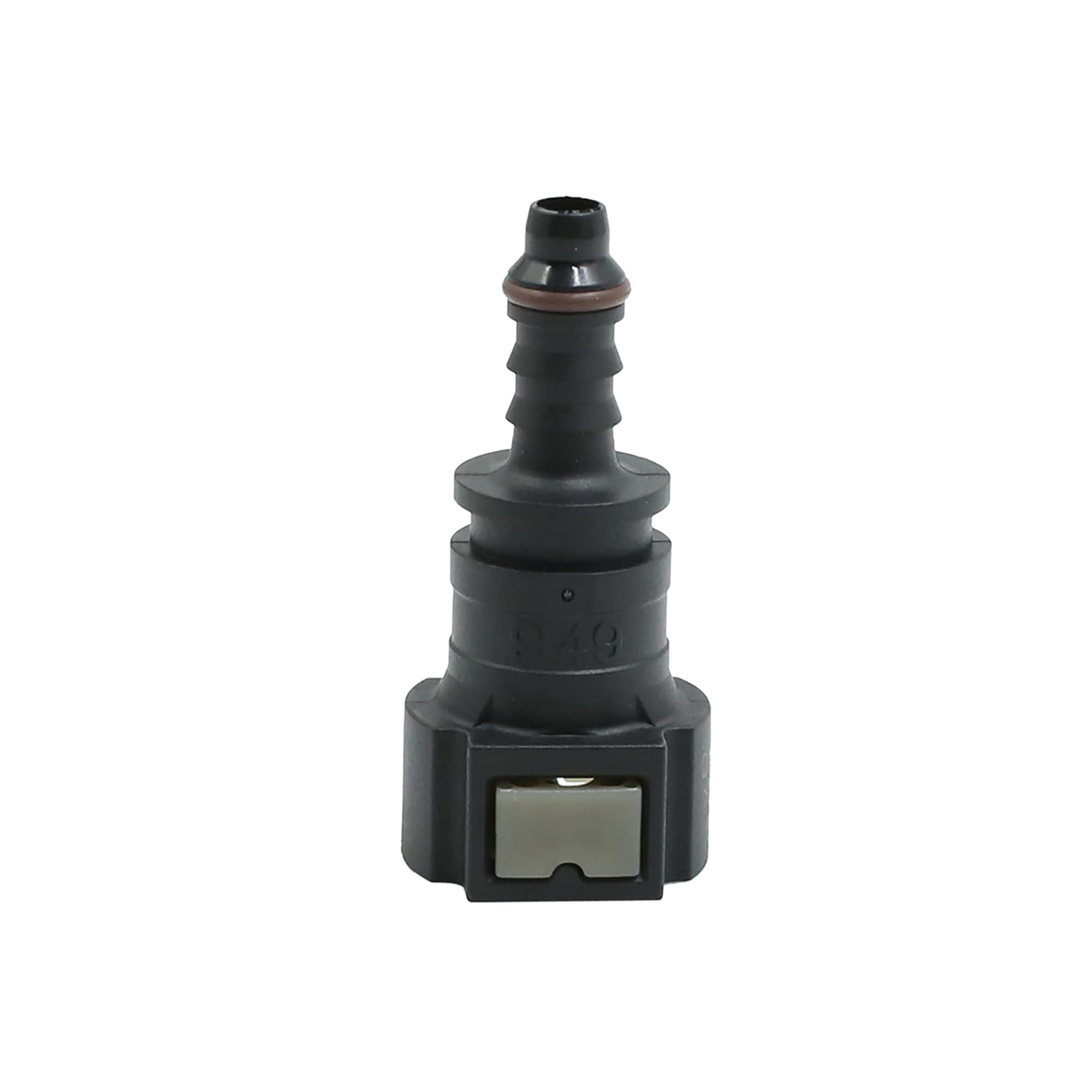 Sourcing Map 8mm(5/16") ID Durite Carburant Tuyau 15mm(19/32") OD 10ft Huile Tube Conduite Noir Pour Petits Moteurs