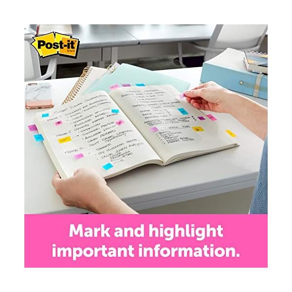 Post-it Haftzettel, Kombi-Pack, rechteckig und in Pfeilform – Bild 4