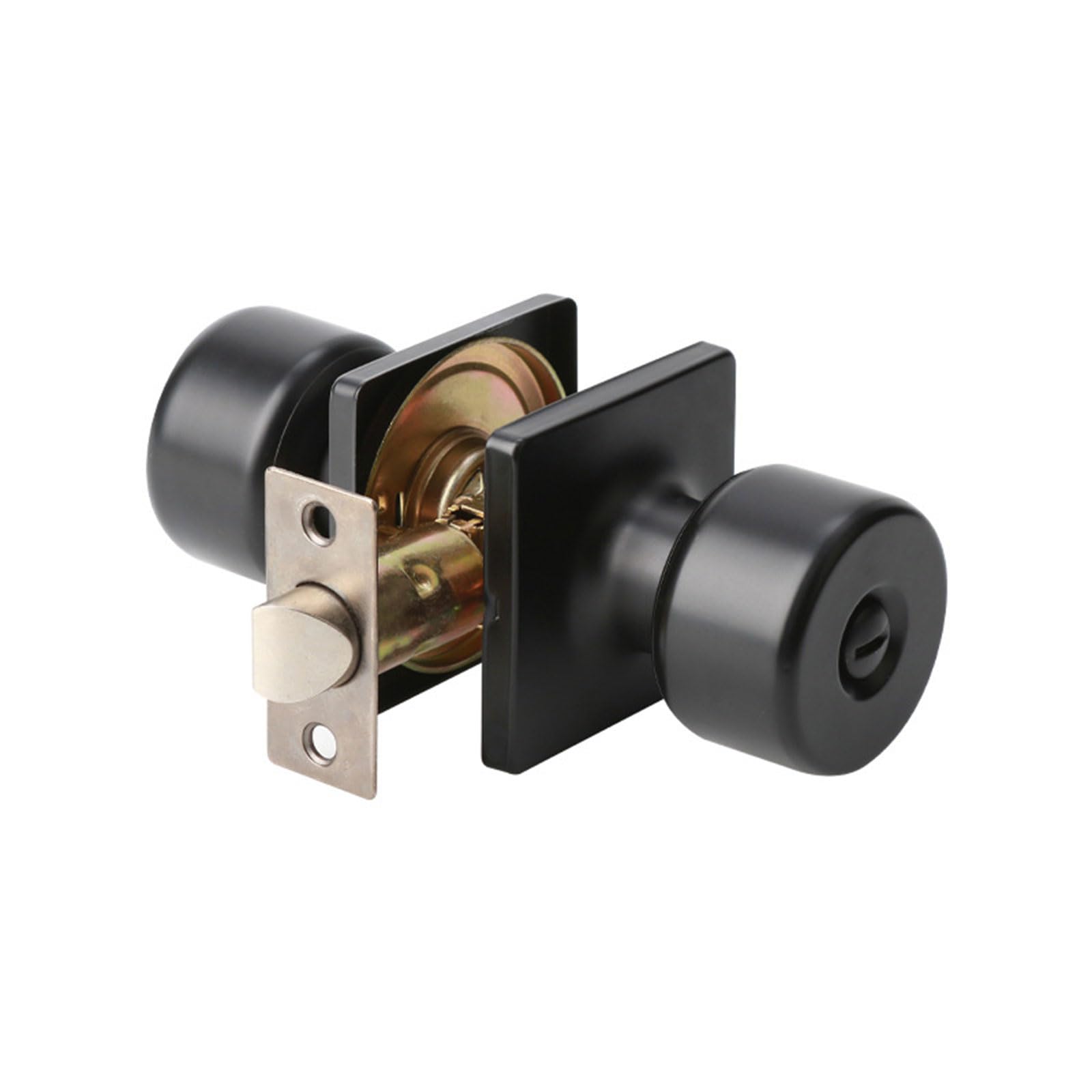 Bottone B Multipurpose Matte Lack Interior Door Knobs Privacy Function Suitable For Edrooms And Athrooms Accessory Setups Homeowner Door Upgrades
