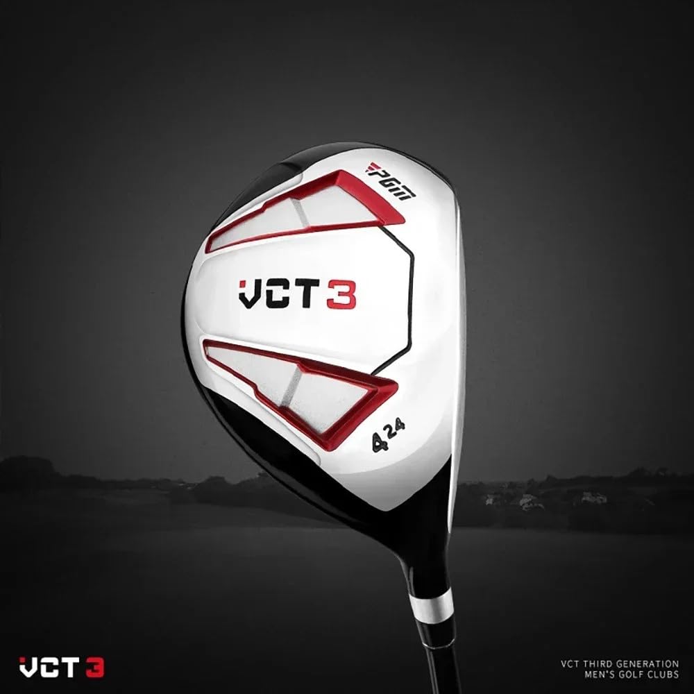 Palo de golf de madera y hierro híbrido n.º 1/3/5, compacto de 430 cc, para deportes y exteriores, para hombres y mujeres jugadores