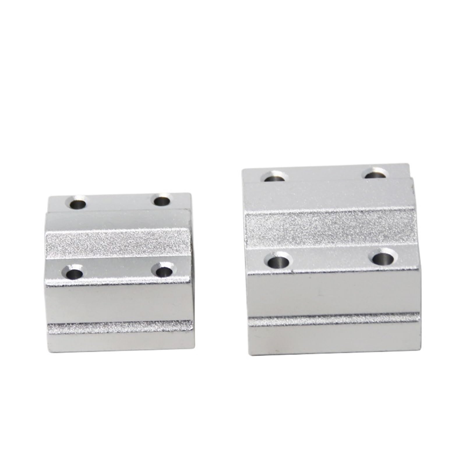 Roulements à Billes linéaires en Aluminium, Bloc de Douille coulissante en Aluminium for Arbre de Rail de guilde linéaire, SC6UU SC8UU SC10UU SC12UU SC16UU SCS20UU 4 pièces(SCS12UU)