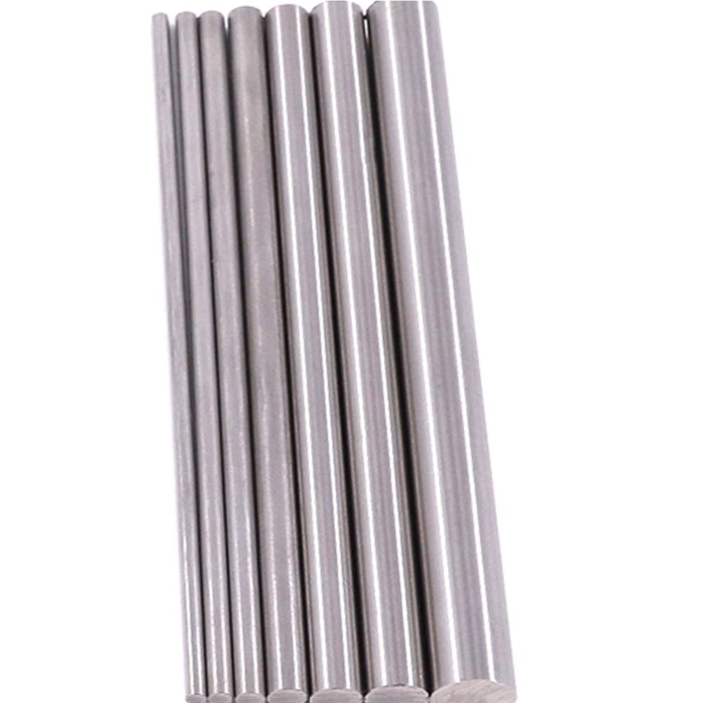 Alluminio solido tondo Bar Tornio Rod, utilizzato per macchinari o saldatura, ecc. Diametro: 30mm, lunghezza: 0,5 m