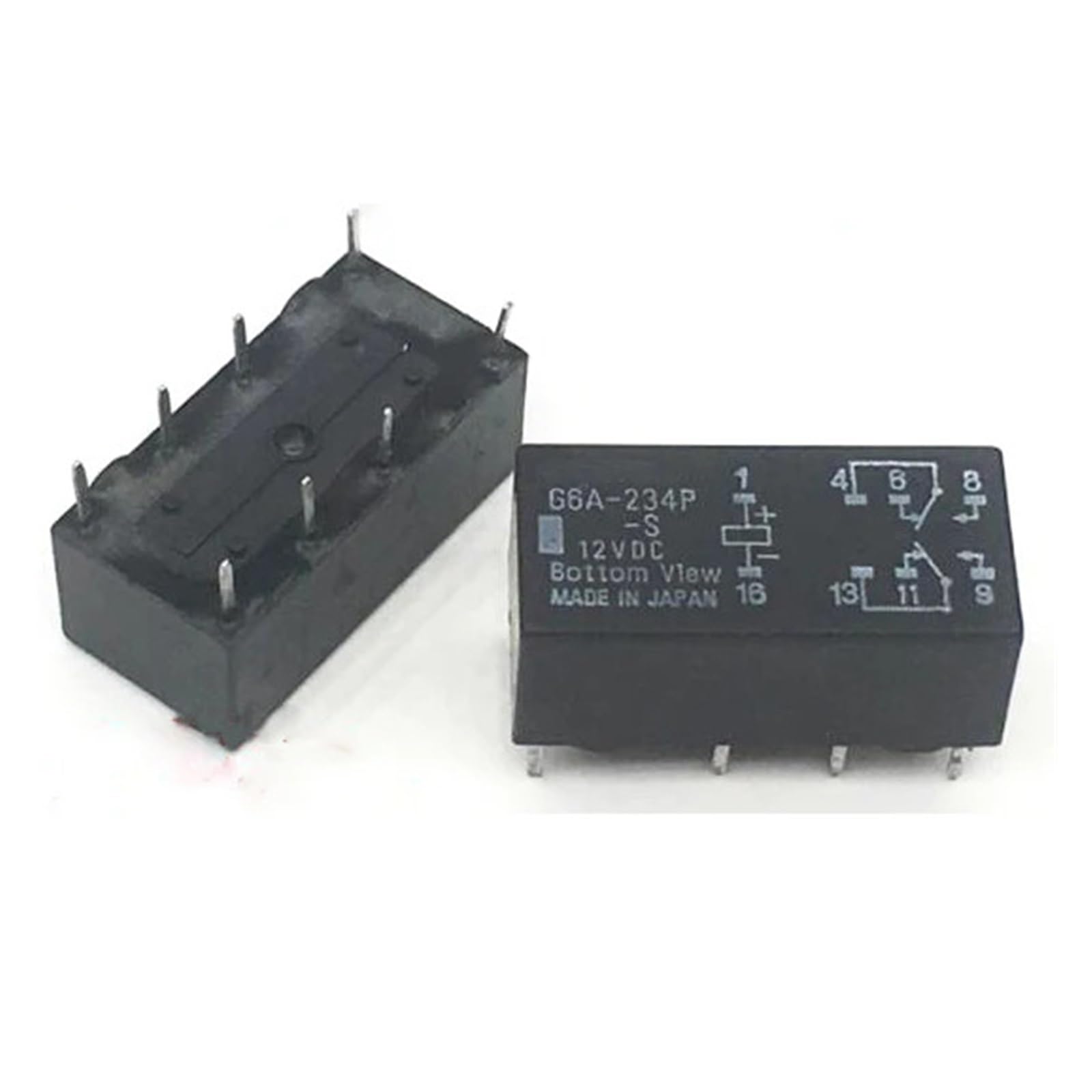 OSHZIKJII Relay G6A-234P-ST-US 12VDC G6A-234P ST-US DIP8