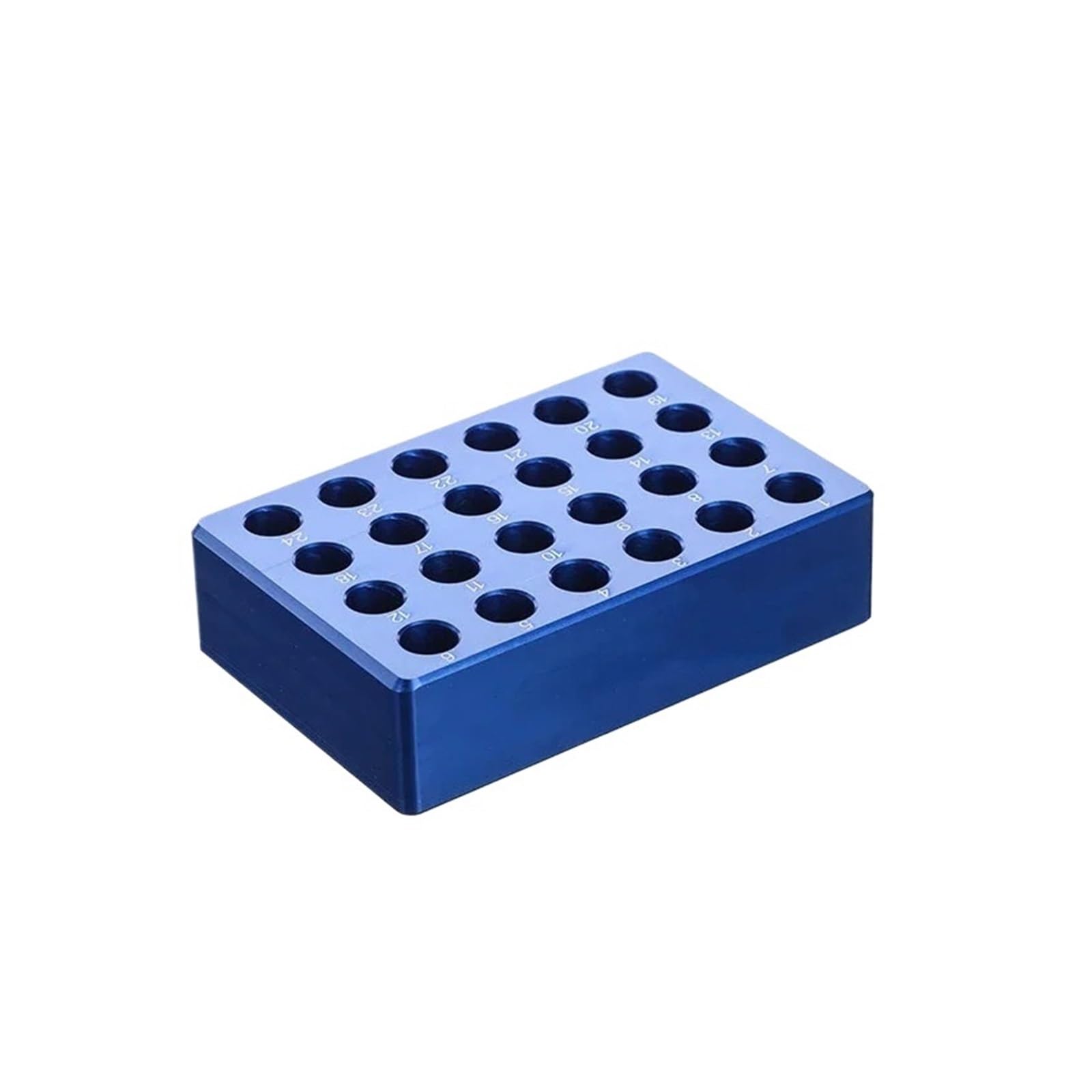 Enfriador PCR de aluminio preenfriado con termostato de baja temperatura de 0,2/1,5/2/5/10/15/50 ml(1.5ml 18 well)