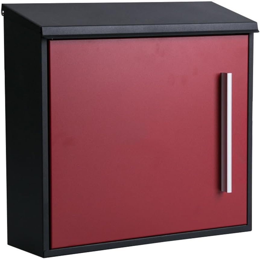 HBJWOV Indoor and Outdoor Mail Boxes Creative Villa Email Boxes(White-Dinosaur Doodle4)