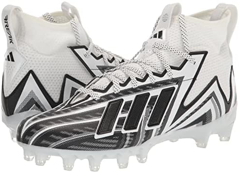 adidas Men's Freak 23 Sneaker, White/Black/White, 11 | Image 6