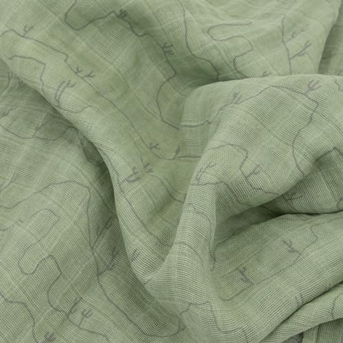 Image of Little Unicorn Muslin Swaddle Blanket for Newborns & Infants | Soft & Breathable Fabric | Set of 3 Baby Blankets for Swaddling, Nursing, Shower Gifts (Desert Night)