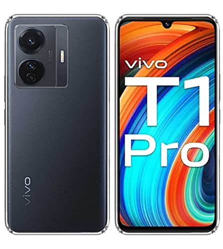 Image of COVERBLACK Soft Rubber Back Cover Compatible Model for Vivo V2151 / T1Pro /IQOO Z6Pro 5G - Transparent