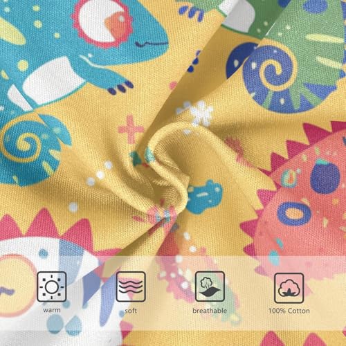 Chameleon Cute Cartoon Kids Colorful Boys Toddler Soft Underwear Briefs Cute Undies3