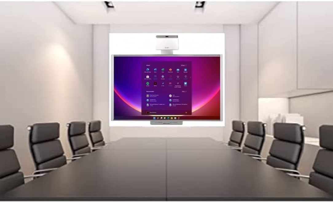 Electronic Interactive Dry Erase Board for Classroom Presentation/Collaboration (6 feet Long by 4 feet Wide) (with The Smart UF70W Short Throw Projector)